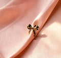 Luna Bow Crystal Ring