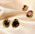 Aurélia Marble Stone Earrings