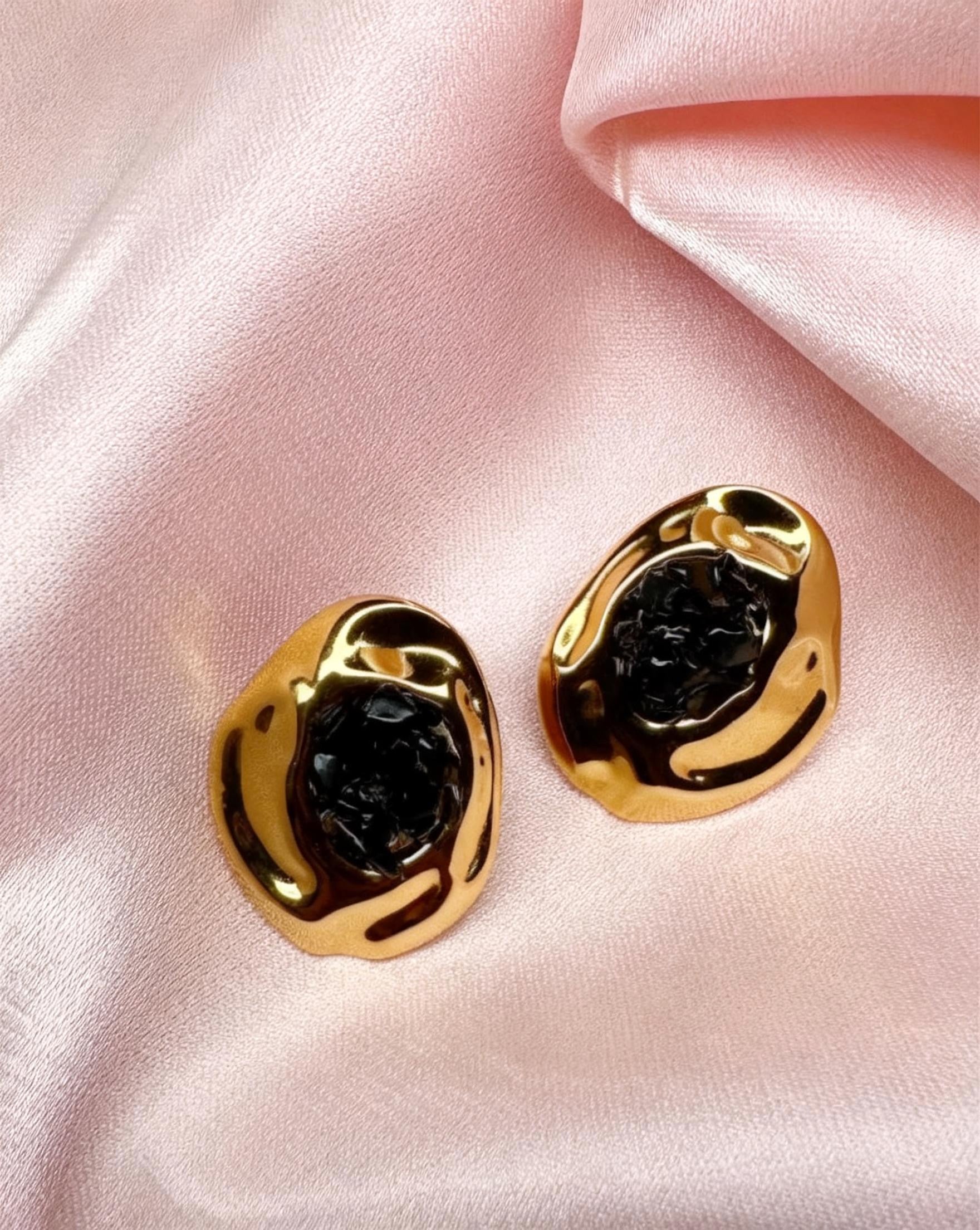 Aurélia Marble Stone Earrings