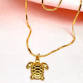 Aurelia Tortoise Pendant